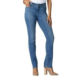 NWT Lee Straight Jeans Waistband Ultra Lux Stretch 8 or 24W or 24WP / Short New